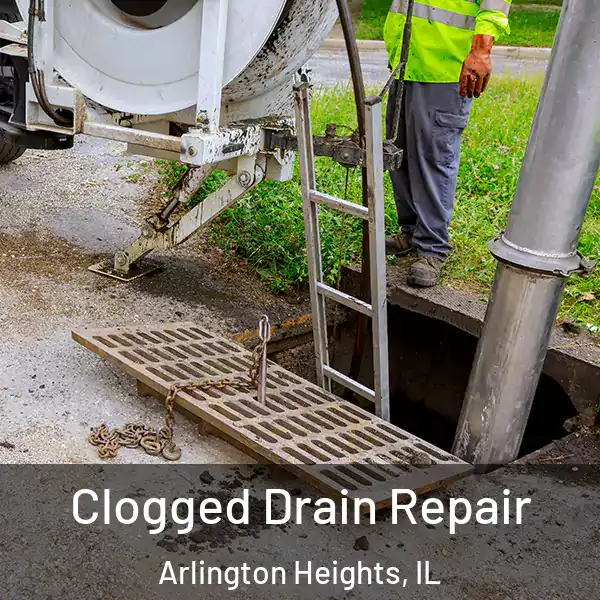  Clogged Drain Repair Arlington Heights, IL