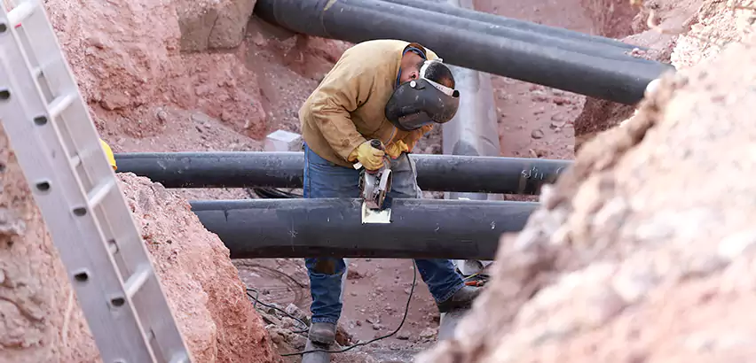 Cast Iron Sewer Pipe Replacement in Arlington Heights